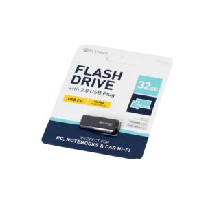 PLATINET USB 2.0 F-DEPO Flash Disk 32GB Waterproof μαύρο Tm